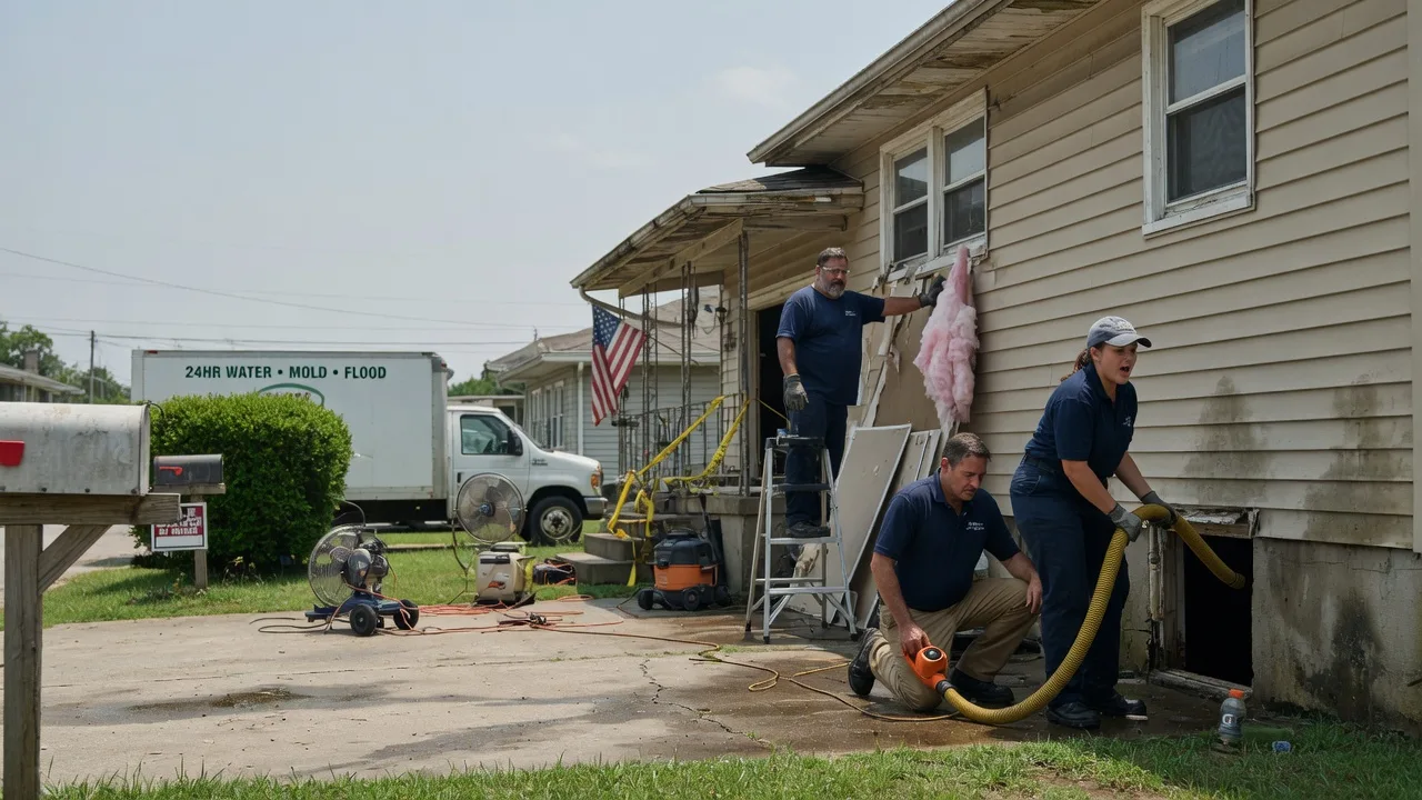 Water Damage Repair in Mcclure, IL near me